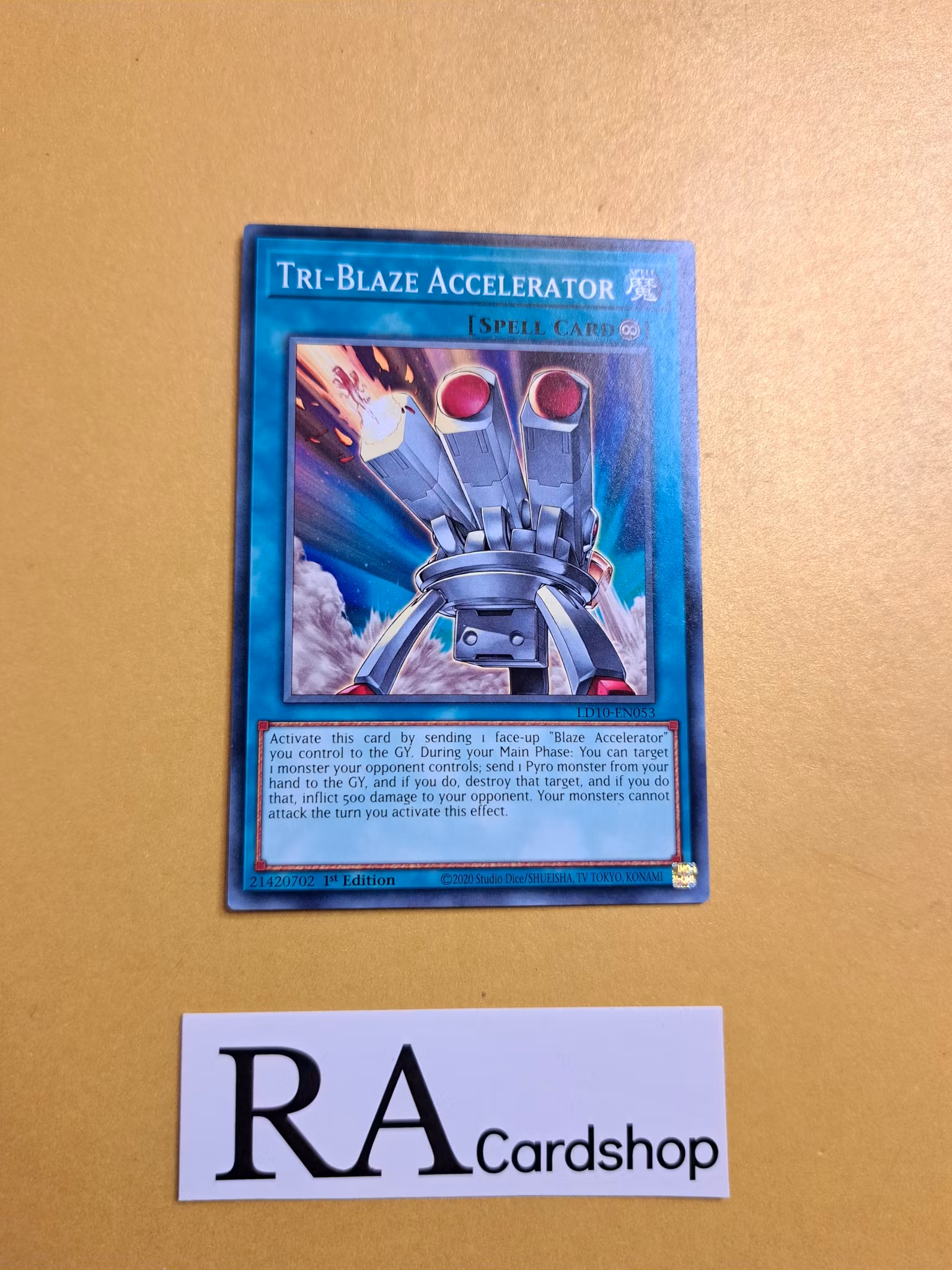 Tri-Blaze Accelerator Common LD10-EN053 Legendary Duelists: Soulburning Volcano LD10 Yu-Gi-Oh