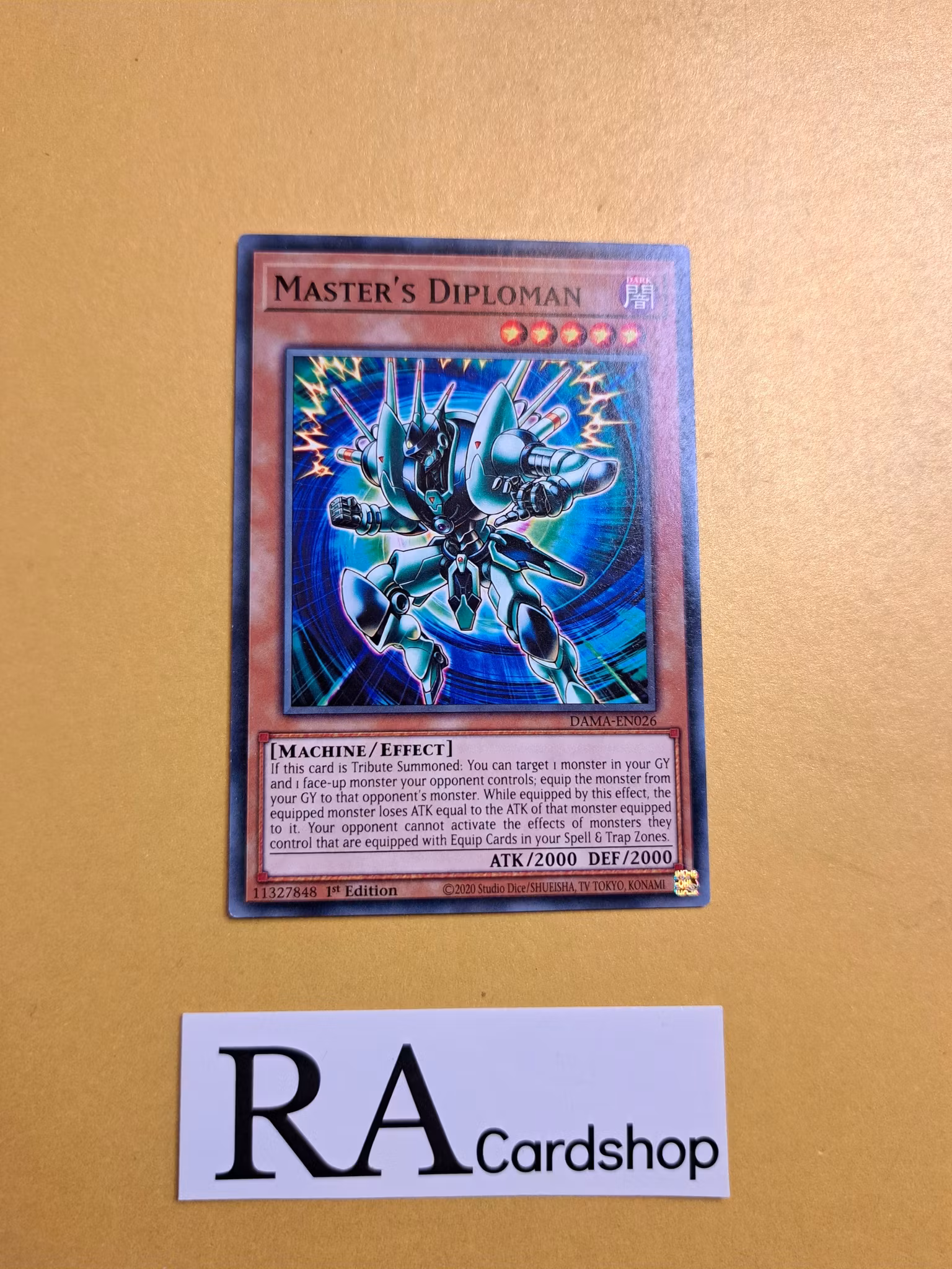 Master Diploman Common DAMA-EN026 1st Edititon Dawn of Majesty DAMA Yu-Gi-Oh