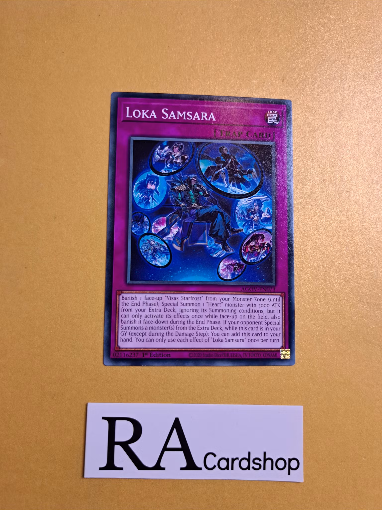 Loka Samsara Common AGOV-EN073 1st Edition Age of Overlord 2020 AGOV Yu-Gi-Oh