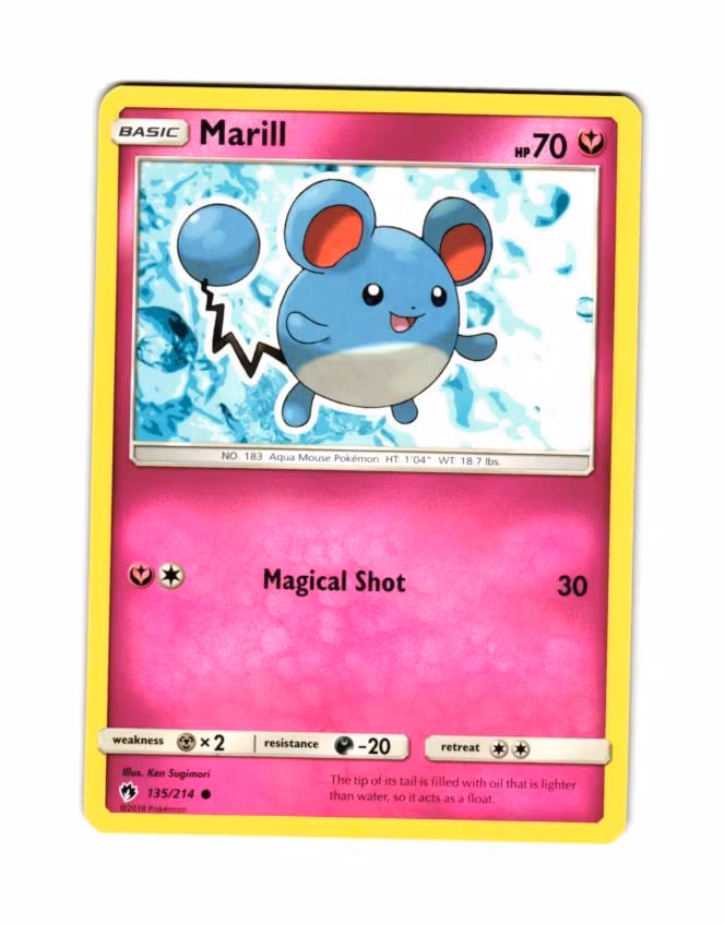 Marill Common 135/214 Lost Thunder Pokemon