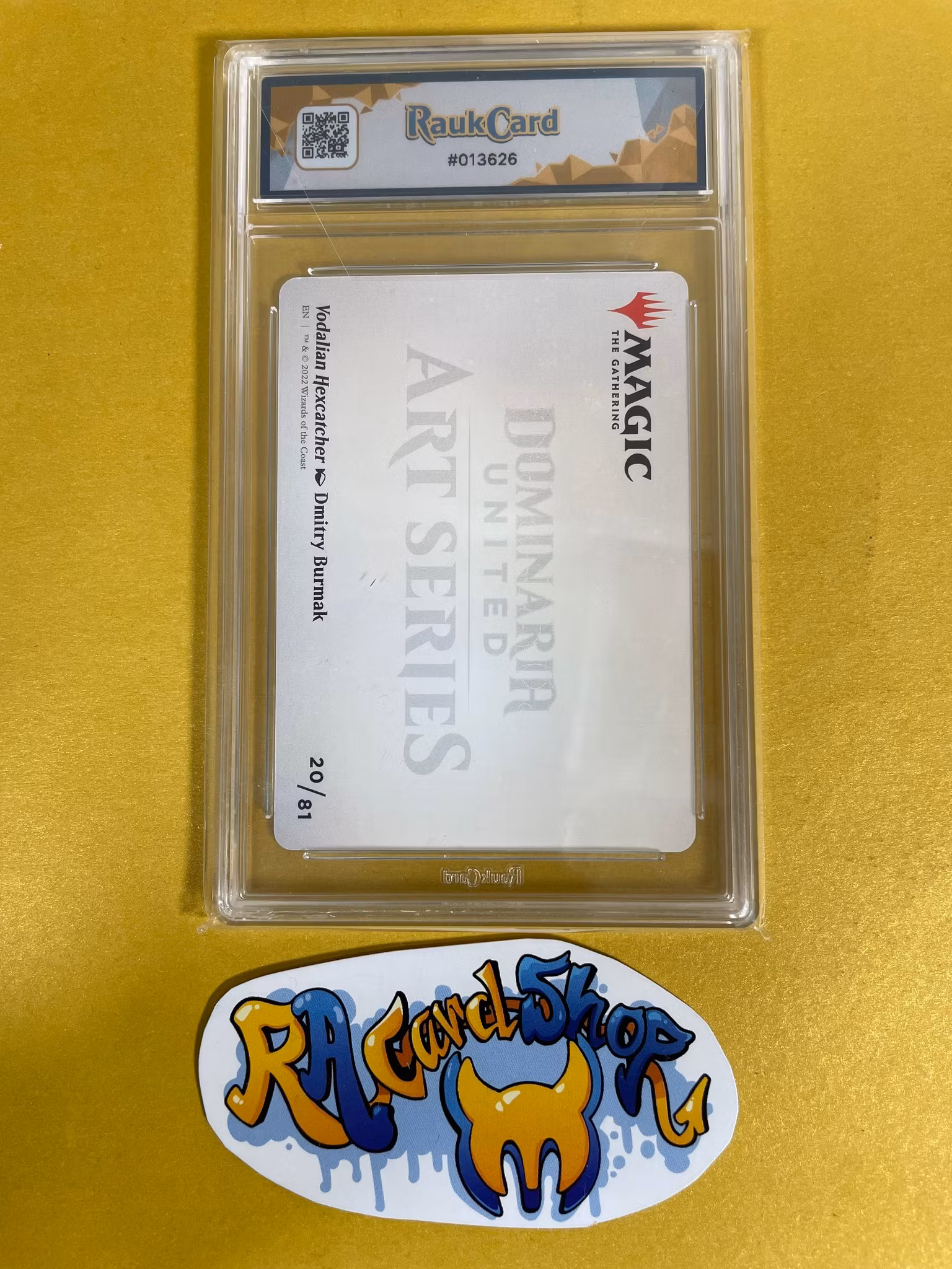 Dominaria United Art Cards 20 Vodalian Hexcatcher Magic The Gathering Graderad 8 Rauk Card