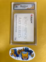 LOTR Middle Earth Art Card 05 Gandalf Friend Of The S Card Magic The Gathering Graderad 6 Rauk Card
