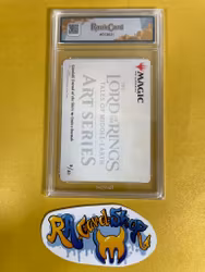 LOTR Middle Earth Art Card 05 Gandalf Friend Of The S Card Magic The Gathering Graderad 6 Rauk Card