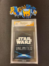 Asteroid Sanctuary SOR 218 Signed By Joonas Suotamo Star Wars Unlimited Graderad Signed Rauk Card