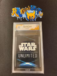 Asteroid Sanctuary SOR 218 Signed By Joonas Suotamo Star Wars Unlimited Graderad Signed Rauk Card