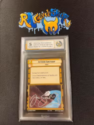 Asteroid Sanctuary SOR 218 Signed By Joonas Suotamo Star Wars Unlimited Graderad Signed Rauk Card