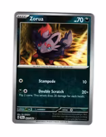 Zorua Reverse Holo Common 031/064 Shrouded Fable Pokemon