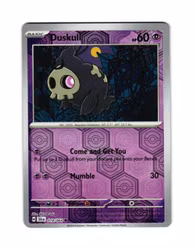 Duskull Reverse Holo Common 018/064 Shrouded Fable Pokemon