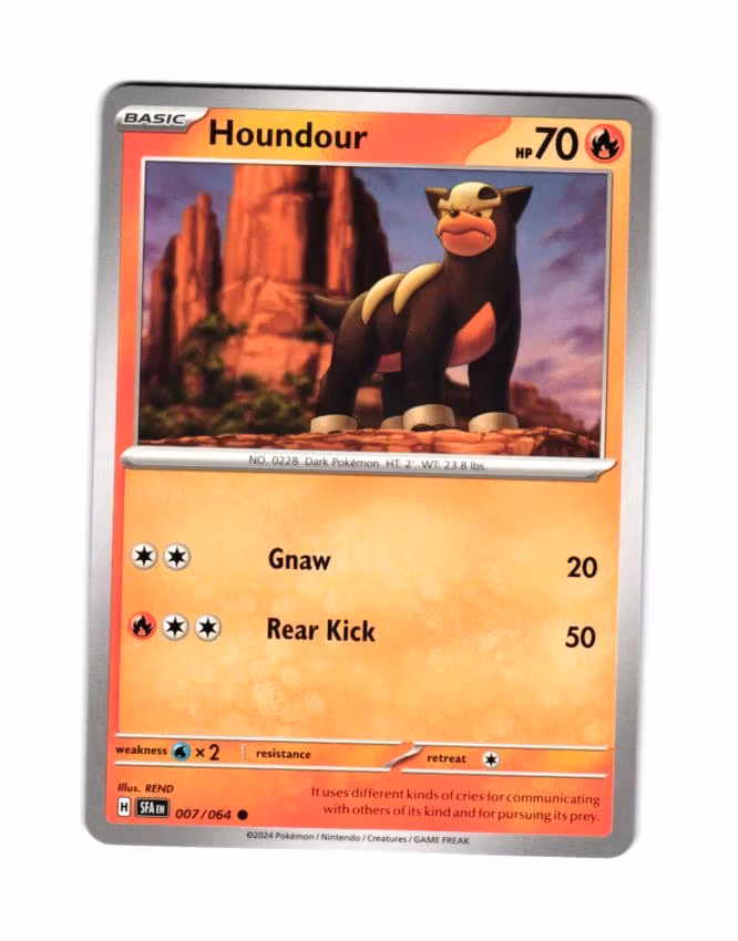 Houndour Common 007/064 Shrouded Fable Pokemon