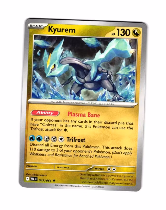 Kyurem Uncommon 047/064 Shrouded Fable Pokemon