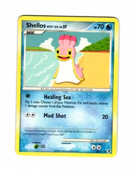 Shellos Common 80/111 Rising Rivals Pokemon