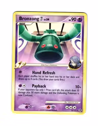 Bronzong Rare 16/111 Rising Rivals Pokemon