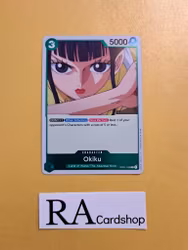 Okiku Rare Foil OP01-035 Pre-Errata Romance Dawn One Piece Card Game