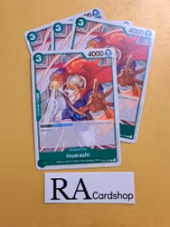 Inuarashi Uncommon Playset OP01-034 Romance Dawn One Piece Card Game