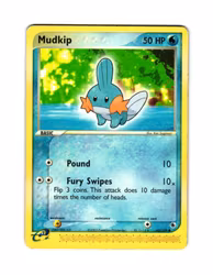 Mudkip Common 60/109 Ex Ruby & Sapphire Pokemon