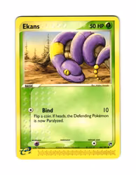 Ekans Common 64/100 EX Sandstorm Pokemon