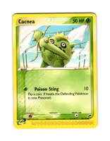 Cacnea Common 58/100 EX Sandstorm Pokemon