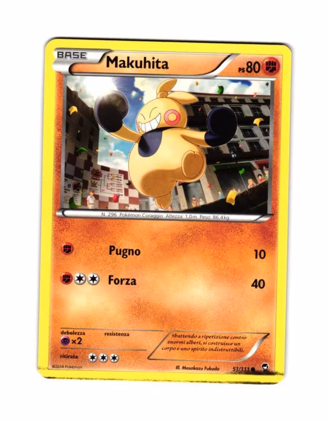 Makuhita Common 51/111 Furious Fist Pokemon