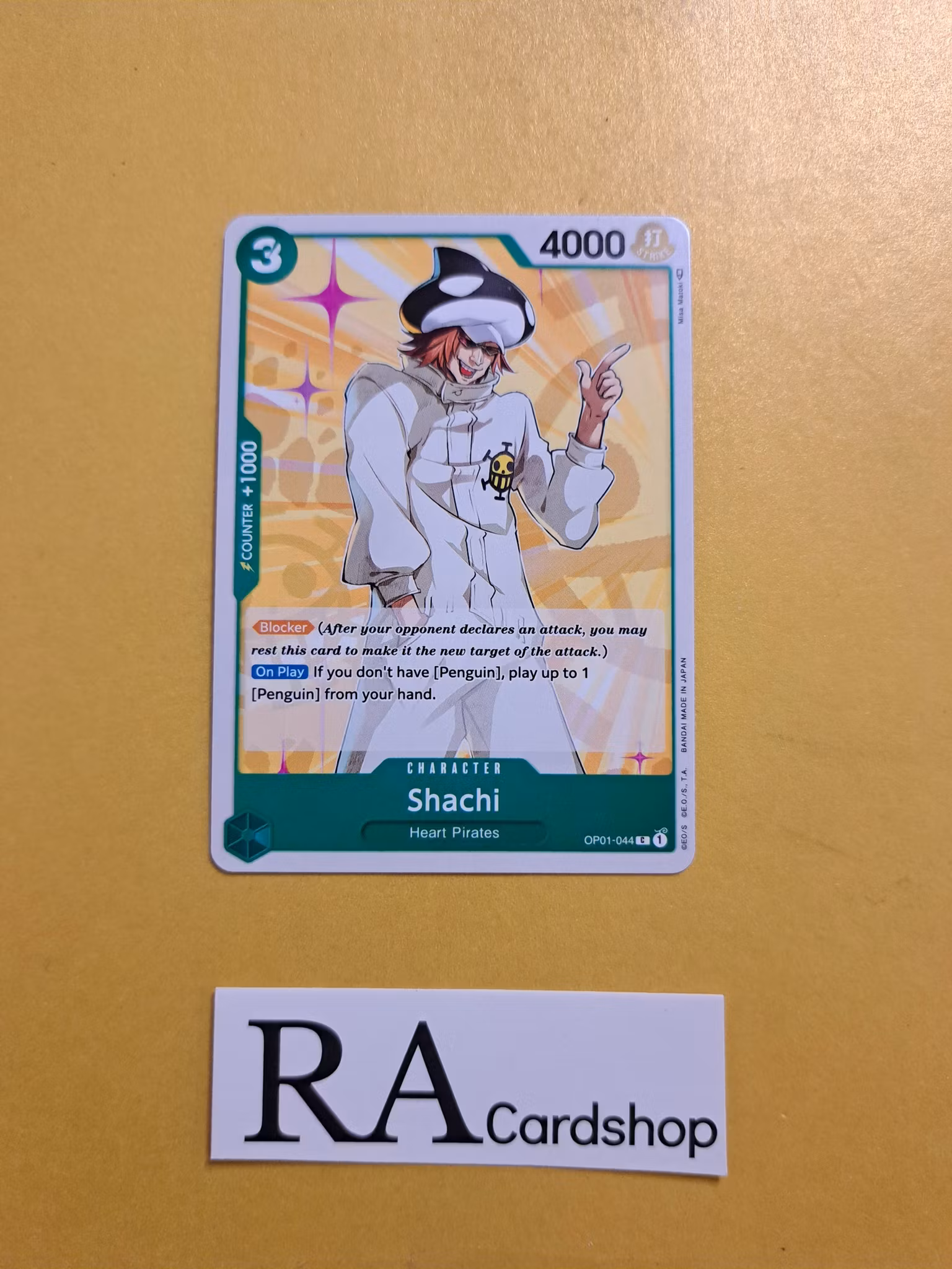 Shachi Common OP01-044 Romance Dawn One Piece Card Game