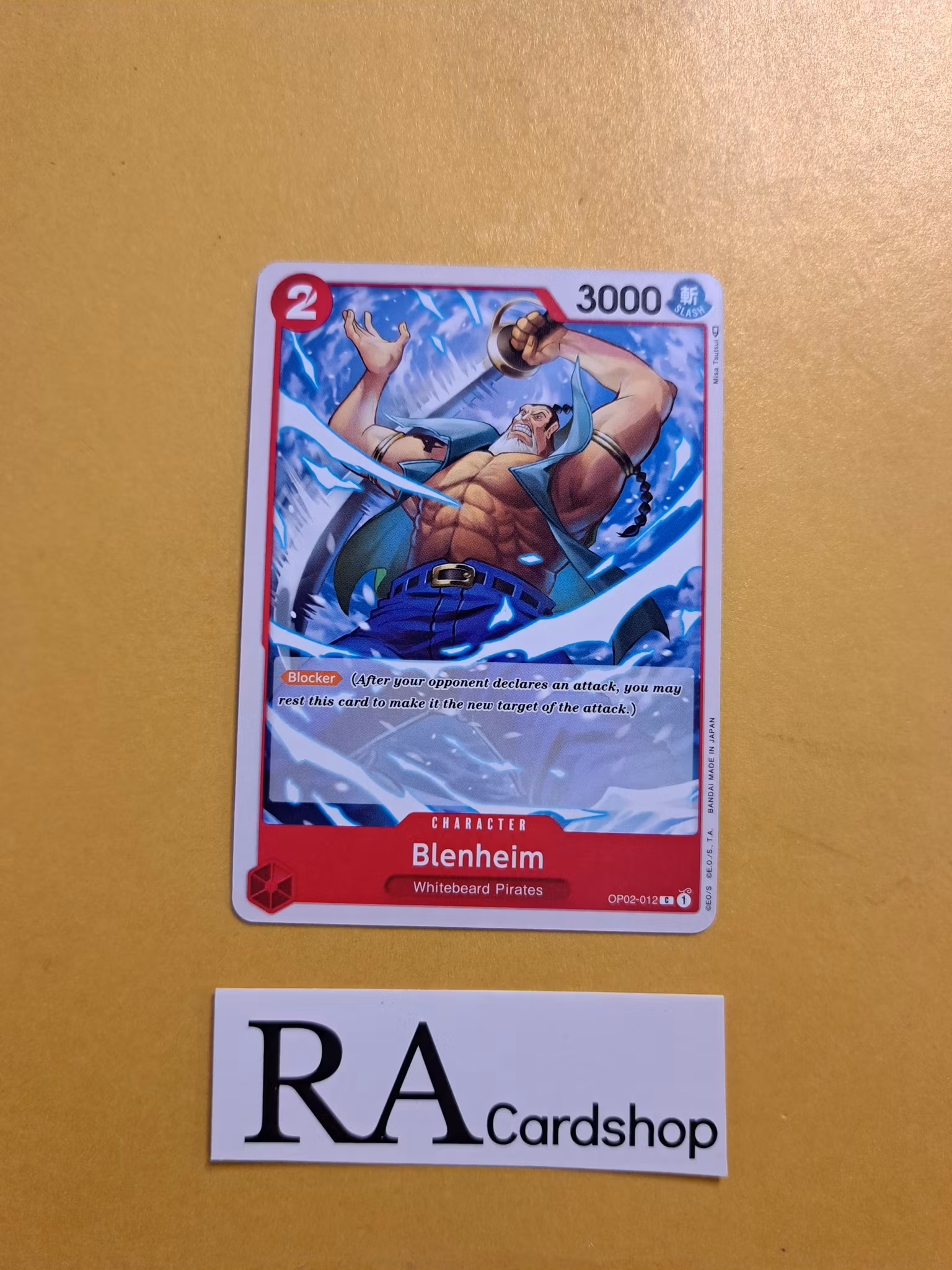 Blenheim Common OP02-012 Paramount War One Piece Card Game