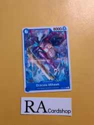Dracule Mihawk Common OP02-055 Paramount War One Piece Card Game