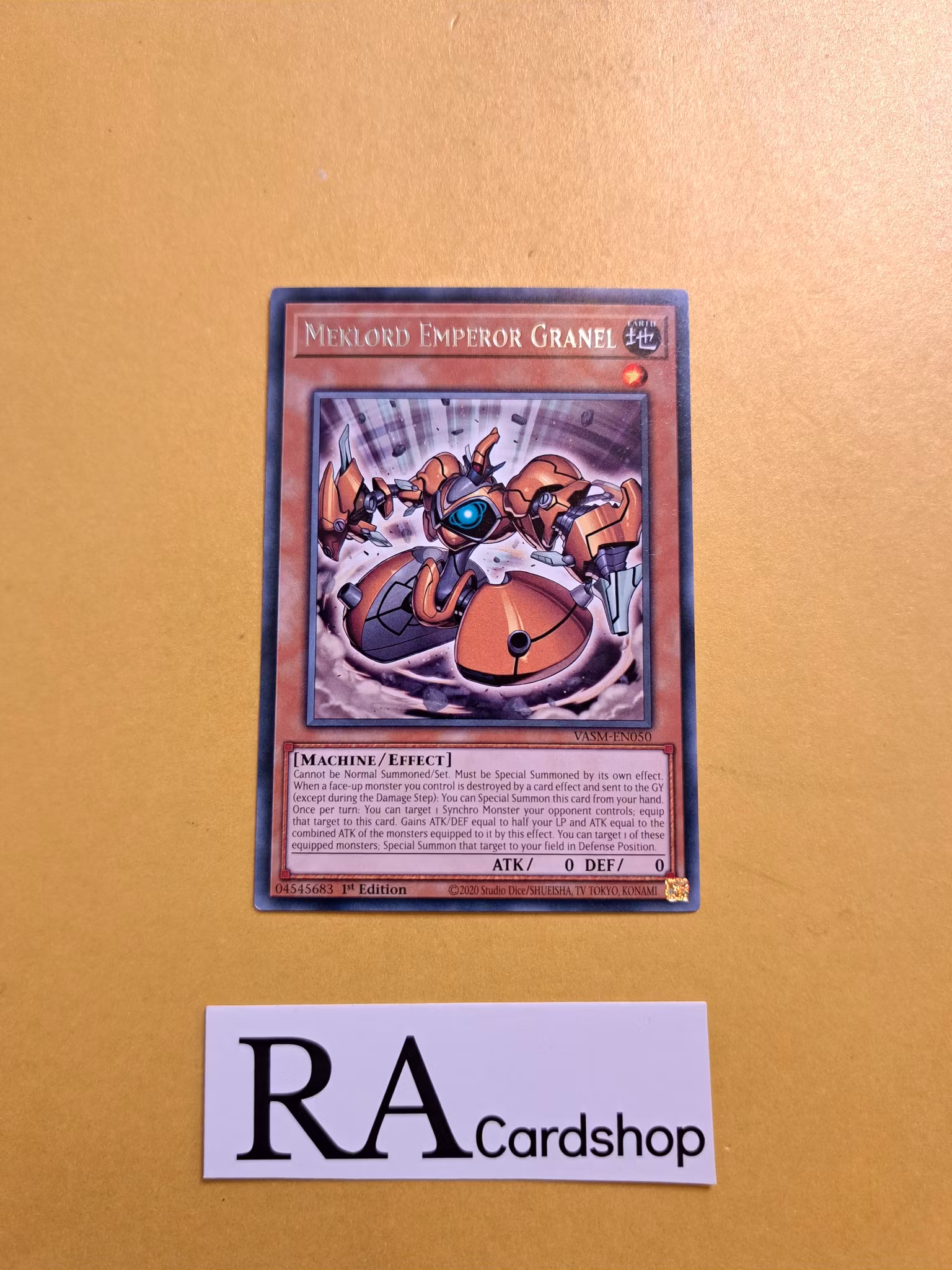 Meklord Emperor Granel Rare VASM-EN050 1st Edition Valiant Smashers VASM Yu-Gi-Oh