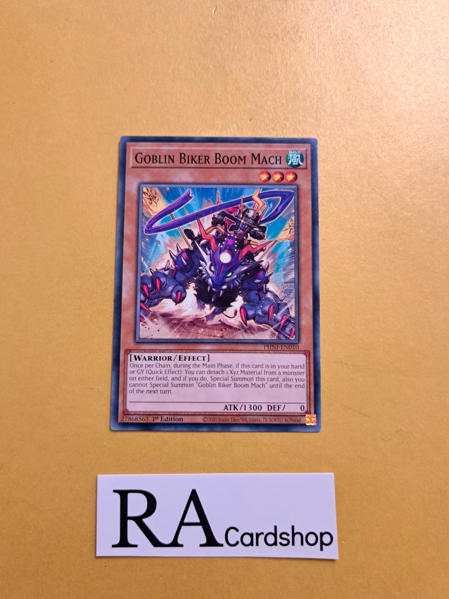 Goblin Biker Boom Mach Common PHNI-EN010 1st Edititon Phantom Nightmare PHNI Yu-Gi-Oh