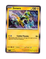 Zeraora Holo Rare 055/142 Stellar Crown Pokemon