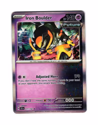 Iron Boulder Holo Rare 071/142 Stellar Crown Pokemon
