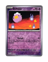 Drifloon Reverse Holo Common 060/142 Stellar Crown Pokemon
