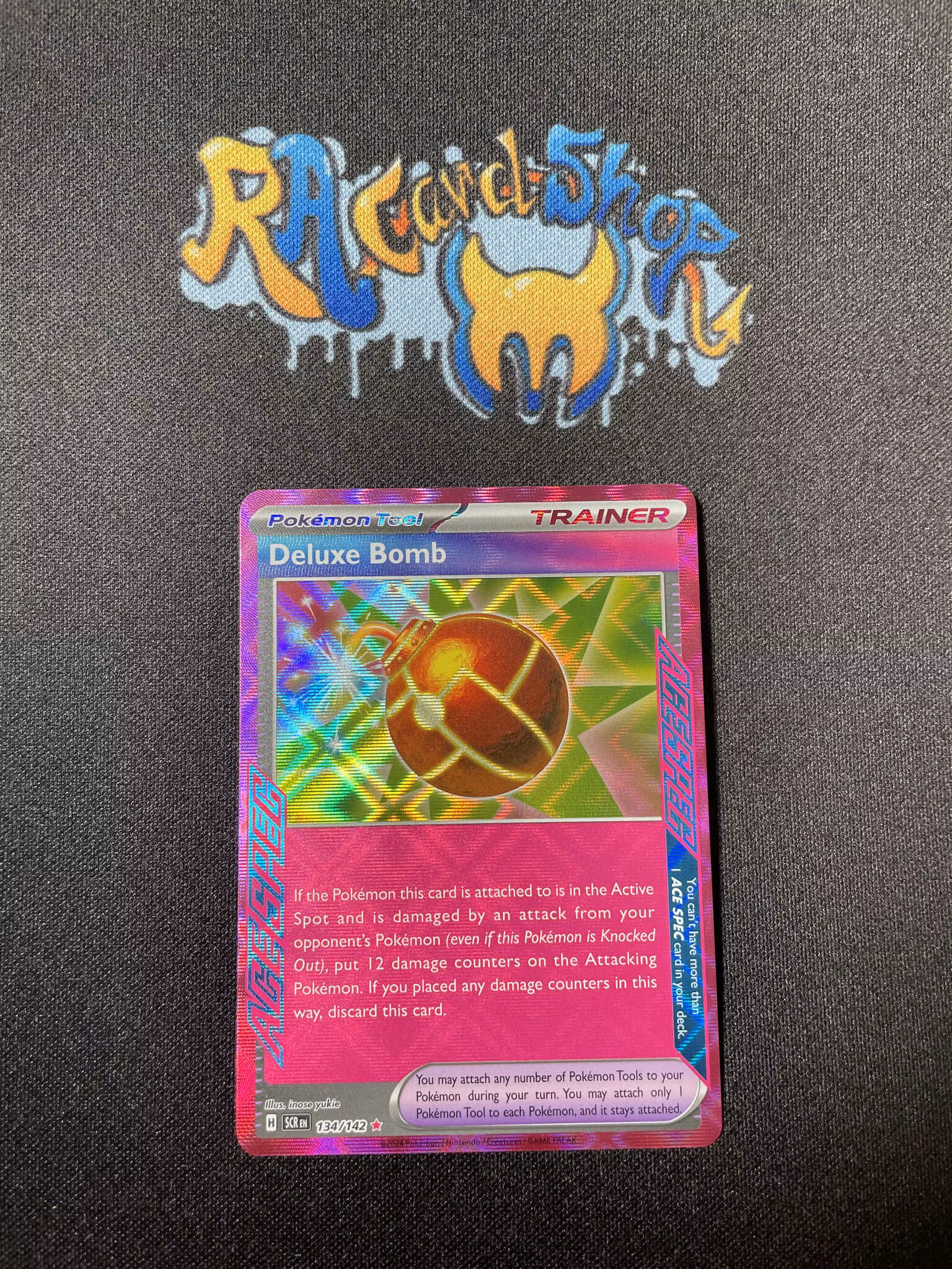 Deluxe Bomb ACE Rare 134/142 Stellar Crown Pokemon