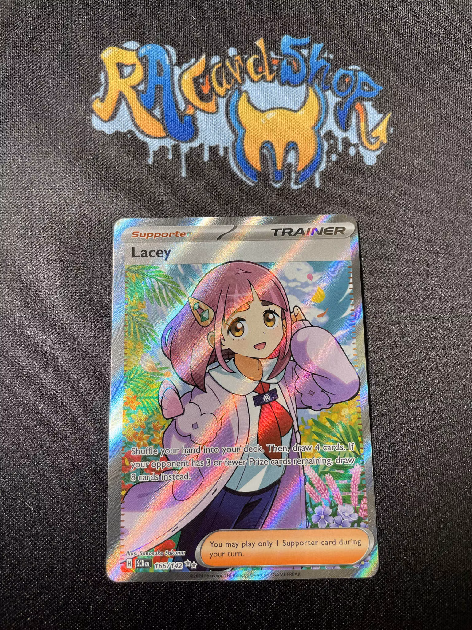 Lacey Ultra Rare 166/142 Stellar Crown Pokemon