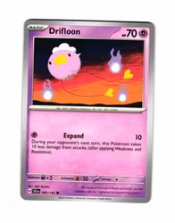 Drifloon Common 060/142 Stellar Crown Pokemon