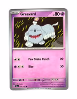 Greavard Common 070/142 Stellar Crown Pokemon