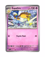Espathra Common 069/142 Stellar Crown Pokemon