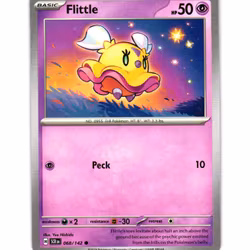 Flittle Common 068/142 Stellar Crown Pokemon