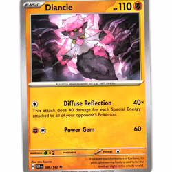 Diancie Uncommon 086/142 Stellar Crown Pokemon