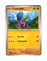 Crabrawler Common 087/142 Stellar Crown Pokemon