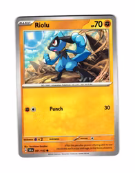 Riolu Common 081/142 Stellar Crown Pokemon