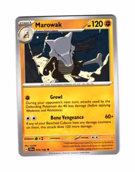Marowak Uncommon 073/142 Stellar Crown Pokemon