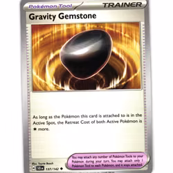 Gravity Gemstone Uncommon 137/142 Stellar Crown Pokemon