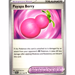 Payapa Berry Uncommon 141/142 Stellar Crown Pokemon