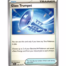 Glass Trumpet Uncommon 135/142 Stellar Crown Pokemon