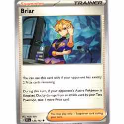 Briar Uncommon 132/142 Stellar Crown Pokemon