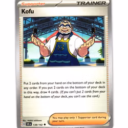 Kofu Uncommon 138/142 Stellar Crown Pokemon