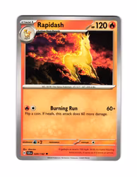 Rapidash Uncommon 020/142 Stellar Crown Pokemon