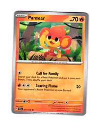 Pansear Common 021/142 Stellar Crown Pokemon