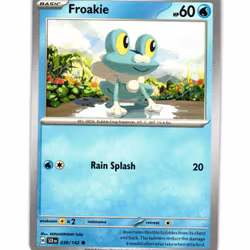 Froakie Common 039/142 Stellar Crown Pokemon