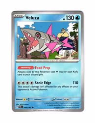 Veluza Uncommon 045/142 Stellar Crown Pokemon