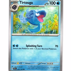 Tirtouga Common 037/142 Stellar Crown Pokemon